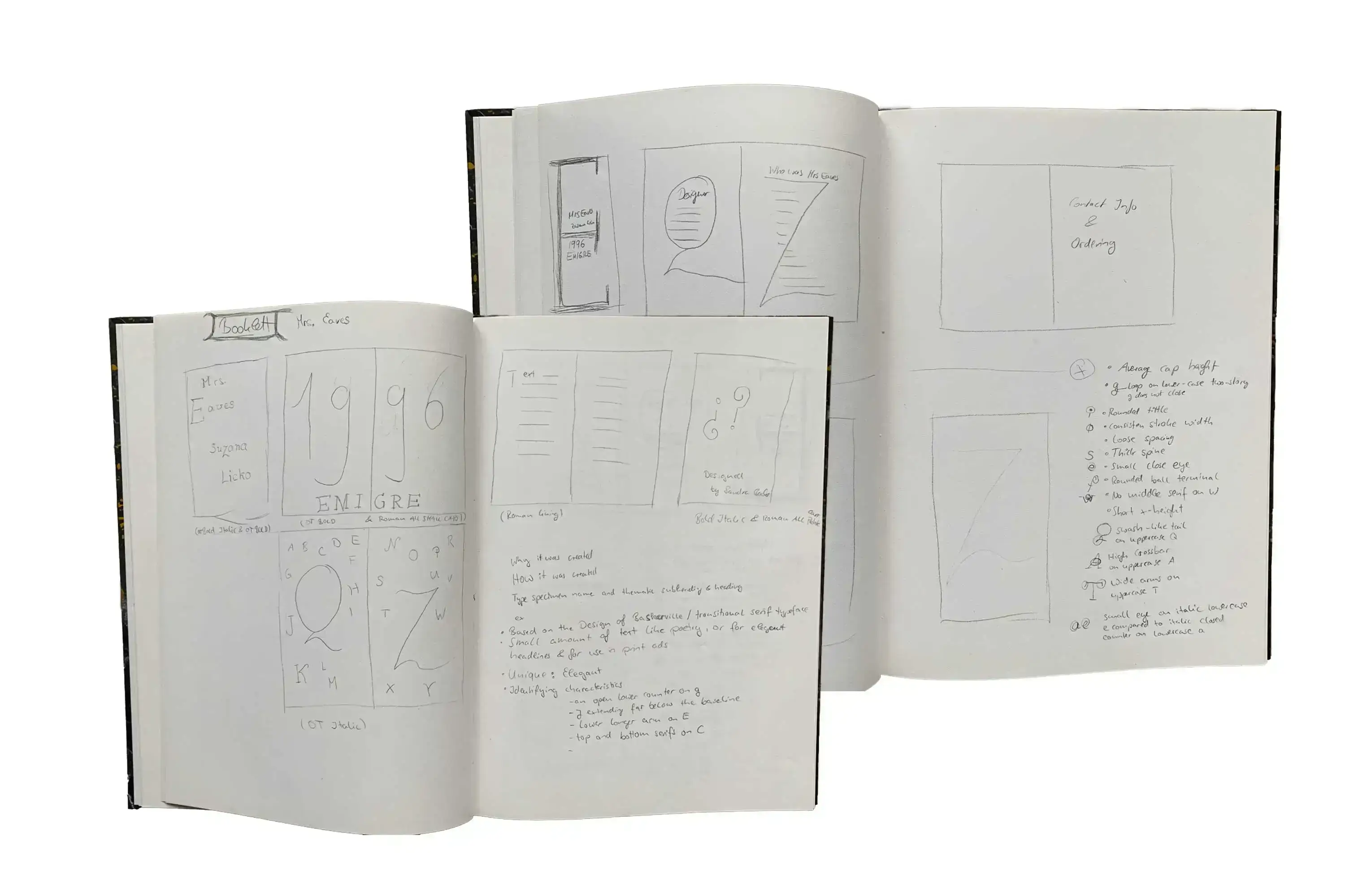 Sketches specimen booklet