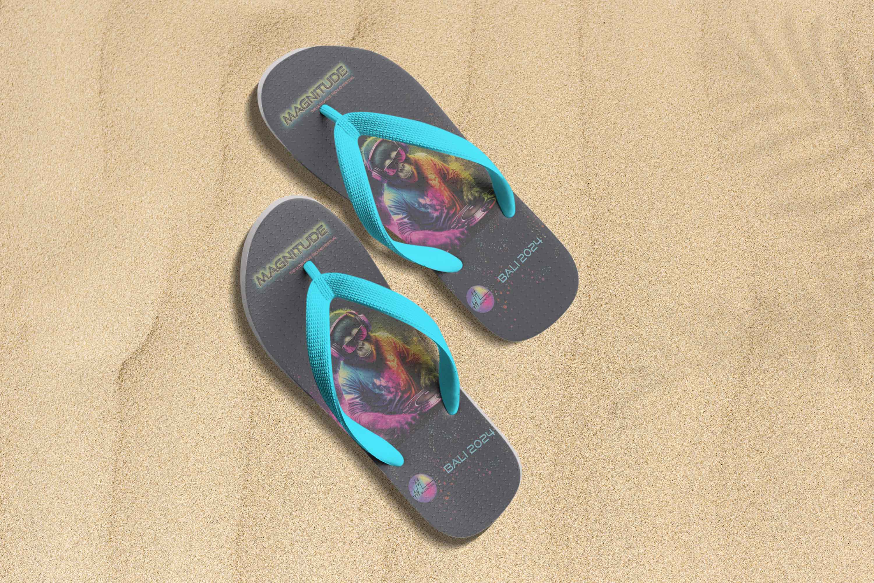 Festival flip flops