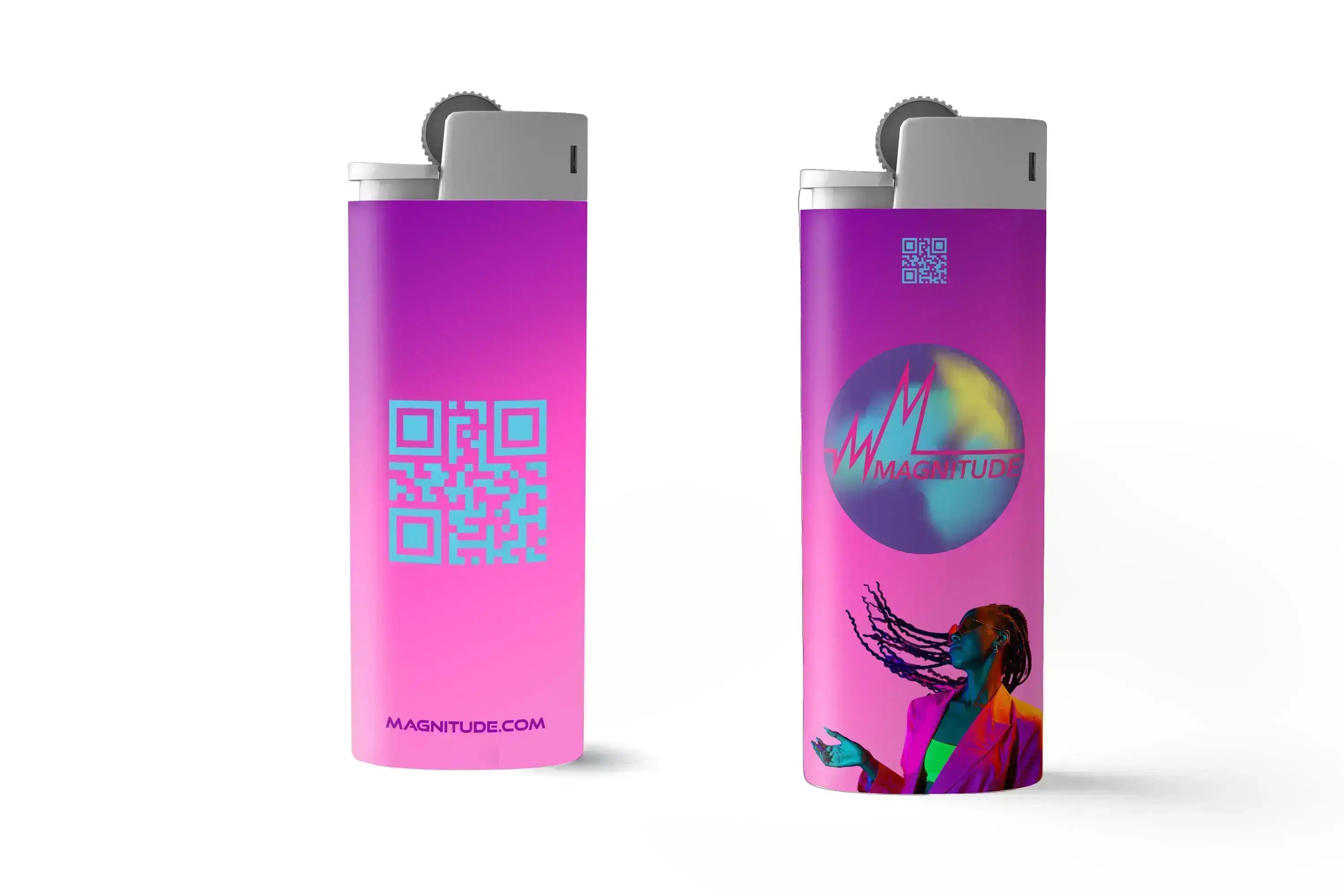Festival pink lighters